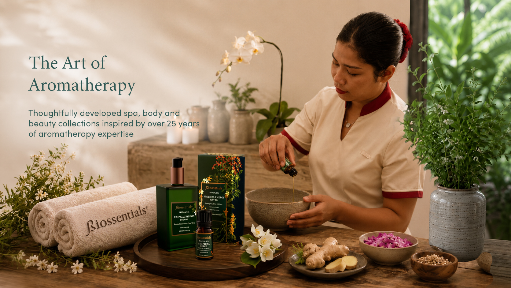 Biossentials Biossentials | Spa, Wellness and Aromatherapy Products